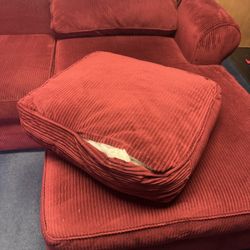 Three Piece Sectional Sofa -couch 