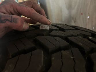 Used Car Tire with Tread Remaining