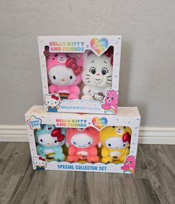 Hello kitty and friends x care bears