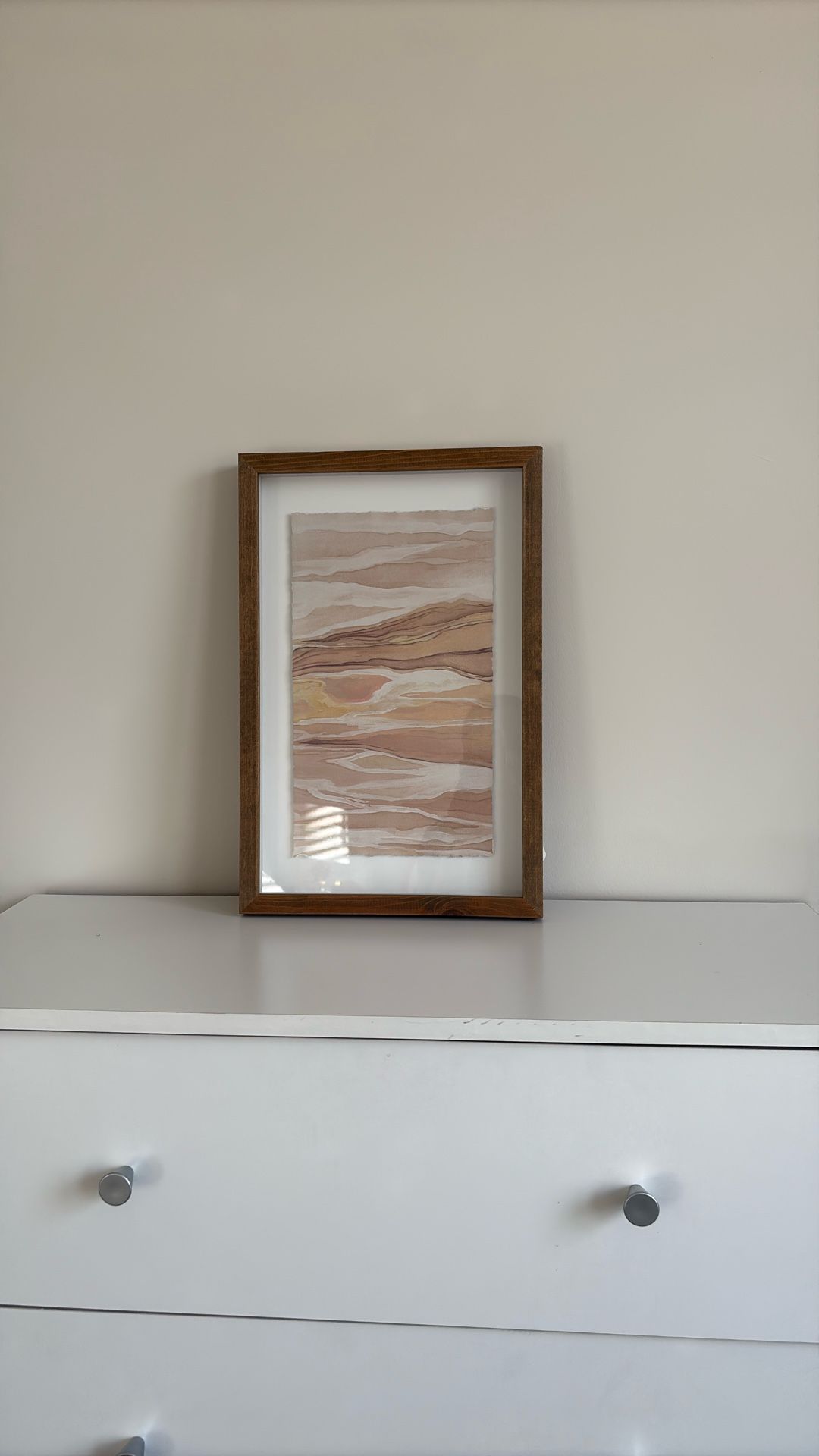 Abstract artwork Neutral tones