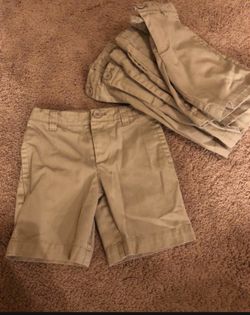 Boys Khaki Uniform Shorts 4T