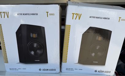 Adam Audio T7V Studio Monitors (Pair) w/ Focusrite