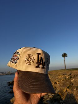 Chrome Heart Dodgers hat Corduroy Brown & Tan 
