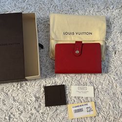 Louis Vuitton Viennois Wallet With Coins Pocket