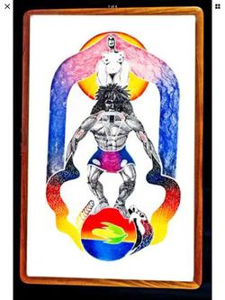 Hopi Snake Ceremony Ltd 99/100 By Artist James Rome 30”H X 20”W Artwork