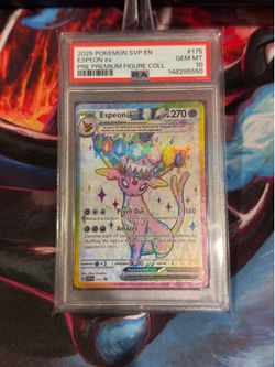 PSA 10 Espeon ex Promo #175 Premium Figure Collection Pokemon