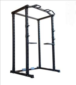 BalanceFrom PC-1 Series 1000lb Capacity Multi-Function Adjustable Power Cage Power Rack, Power Cage Only