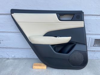 2018 2019 2020 2021 HONDA CLARITY REAR LEFT DOOR PANEL BLACK BEIGE OEM