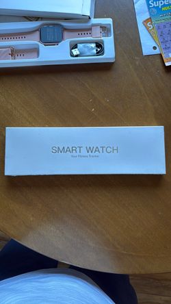 Smart Watch Fitness Tracker with Charging Cable