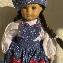 Vintage Ceramic Doll 