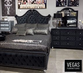 King Bedroom Set 4pc
