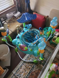 Disney Baby Finding Nemo Sea of Activities Jumper Bouncer - $50 FIRM