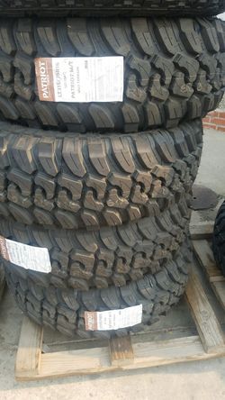 33s n 35s Patriot mt tire sale