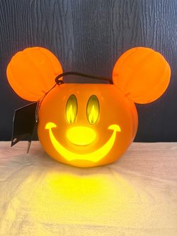 NEW Disney Parks Mickey Halloween Trick or Treat Bucket