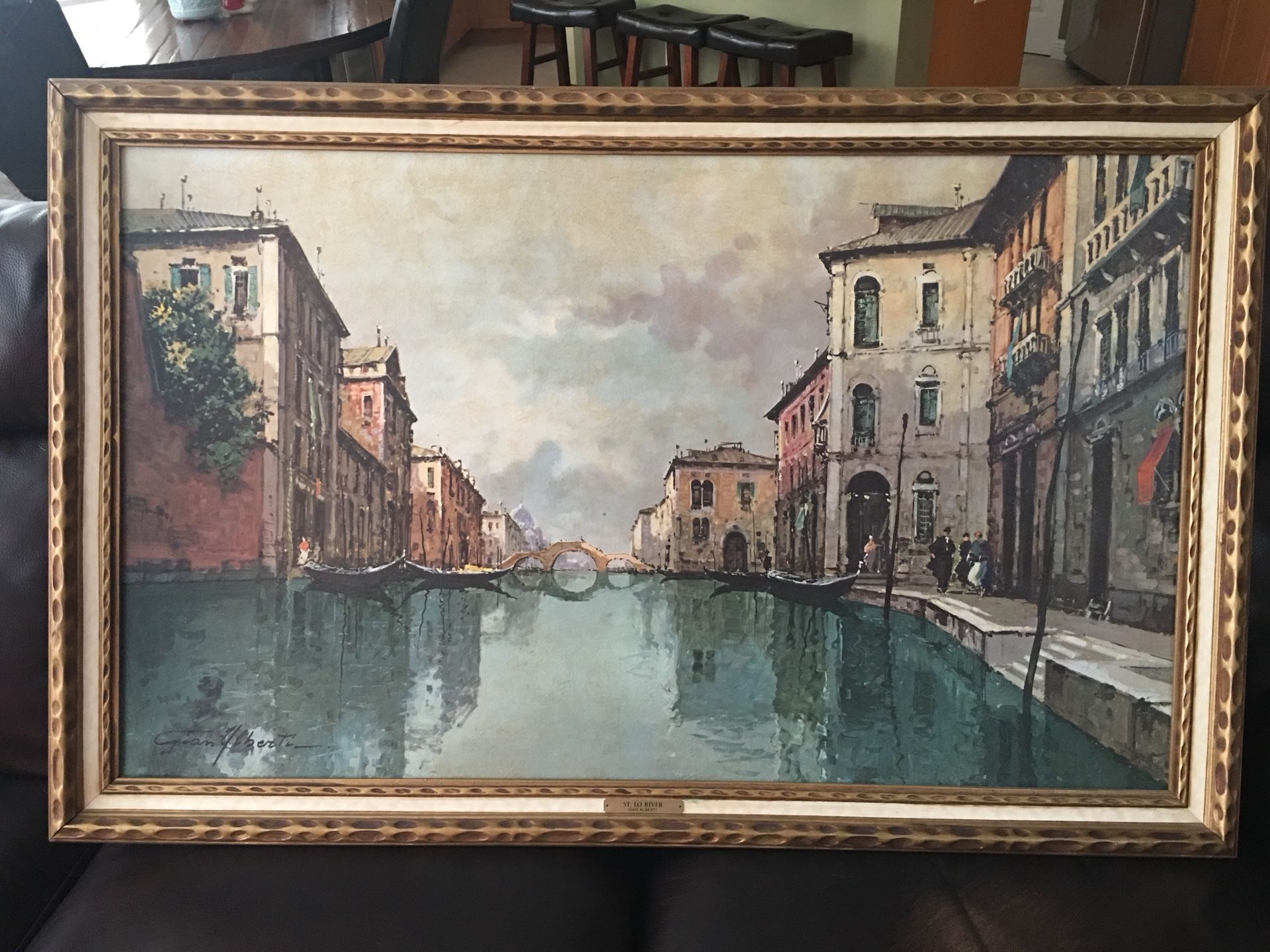 St Lo River by Gina Alberti