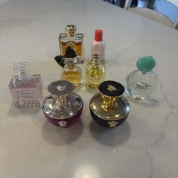 Women’s Perfume, Versace, Dolce And Gabbana, Aqua Di Gioia, Miss Dior, Burberry 