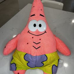  2011 Large Patrick Plush Star Fish 19" Spongebob Nickelodeon