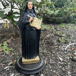 Saint Mother Francis Cabrini Xavier 1939 Statue-As Is-
