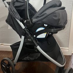 GRACO Stroller (Jogger) and Car seat with Base 