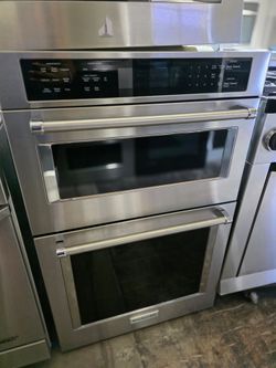 27" KITCHENAID MICROWAVE OVEN COMBO STAINLESS