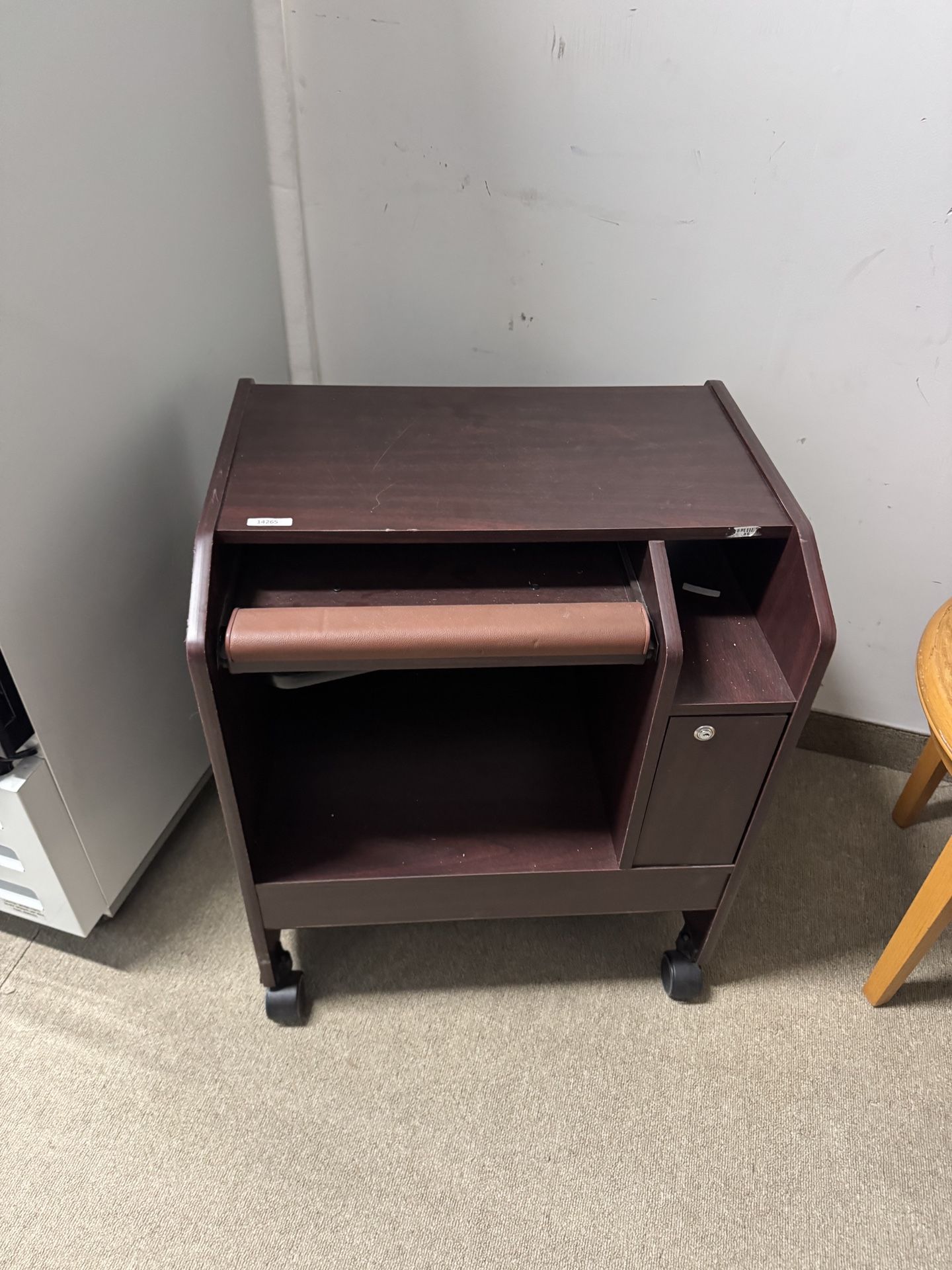Work Table With Multiple Storage Compartments