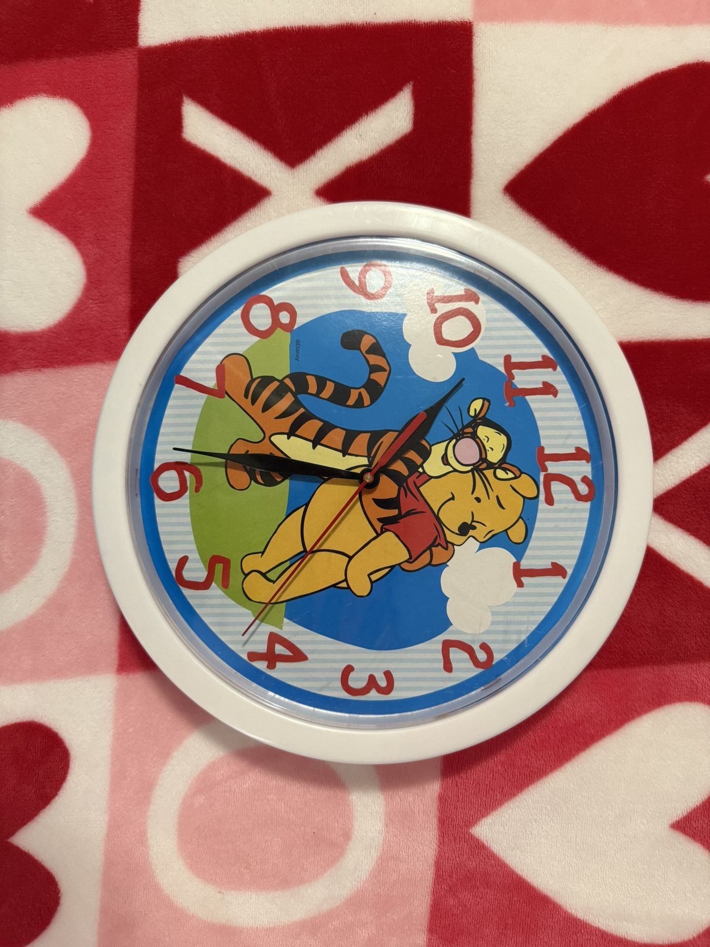 vintage winnie the pooh clock