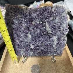 lepidolite mica slab