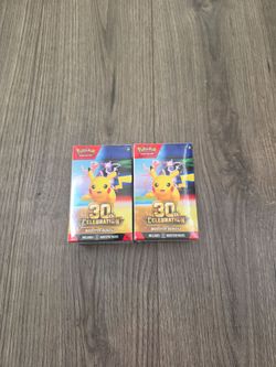 Pokemon 30th Celebration Booster Bundles 2x