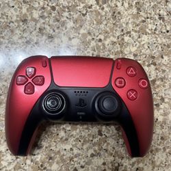 red ps5 controller 