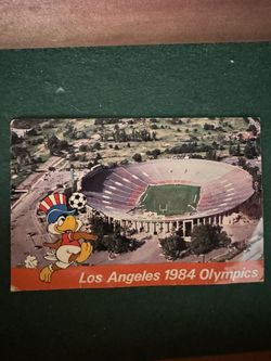 LA Olympic Post Card 1984