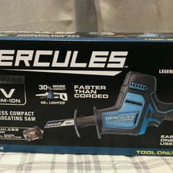 HERCULES HDB79B 12 Brushless Cordless Compact Reciprocating Saw! 