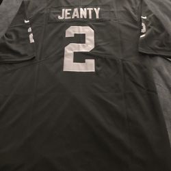 JEANTY Raiders Black Jersey