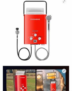 VIVOHOME Portable Outdoor Propane Water Heater