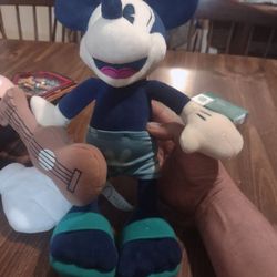Blue Disney Aulani Mickey Mouse 12" Exclusive Doll