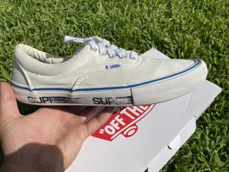 Supreme Motion Logo Vans