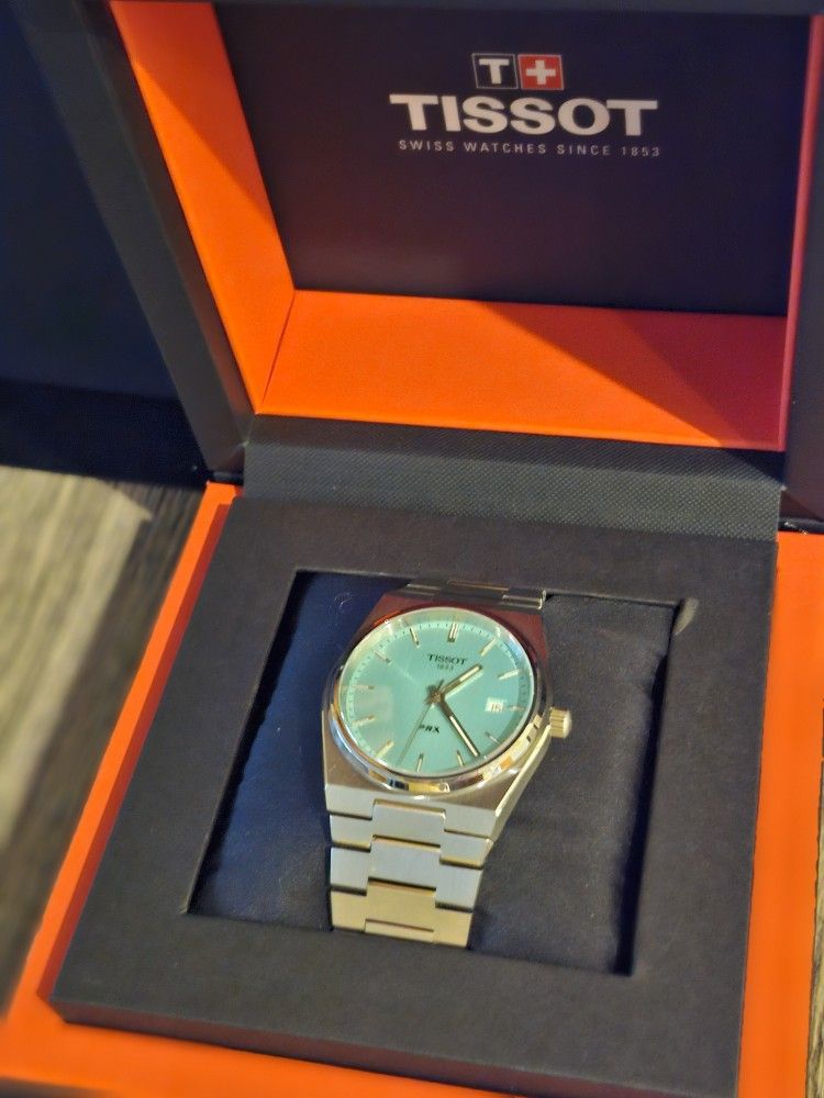 Tissot PRX (Tiffany Blue)