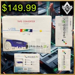 *CIB* Plusdeck 2c PC Cassette Deck Tape Converter (USB MP3)