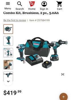 Makita dual drill let
