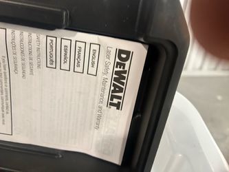 DEWALT Laser Level Tool