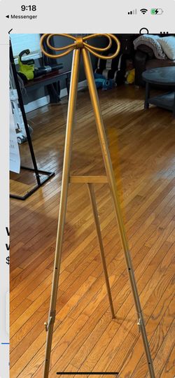 Gold Easel