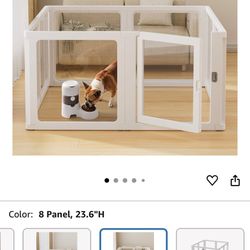 Clear Pet Playpen 