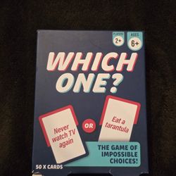 Which One? The Game of Impossible Choices - Card Game