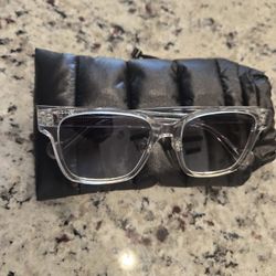 Moncler Clear Frame Shades