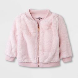Cat And Jack Pink Fur Jacket