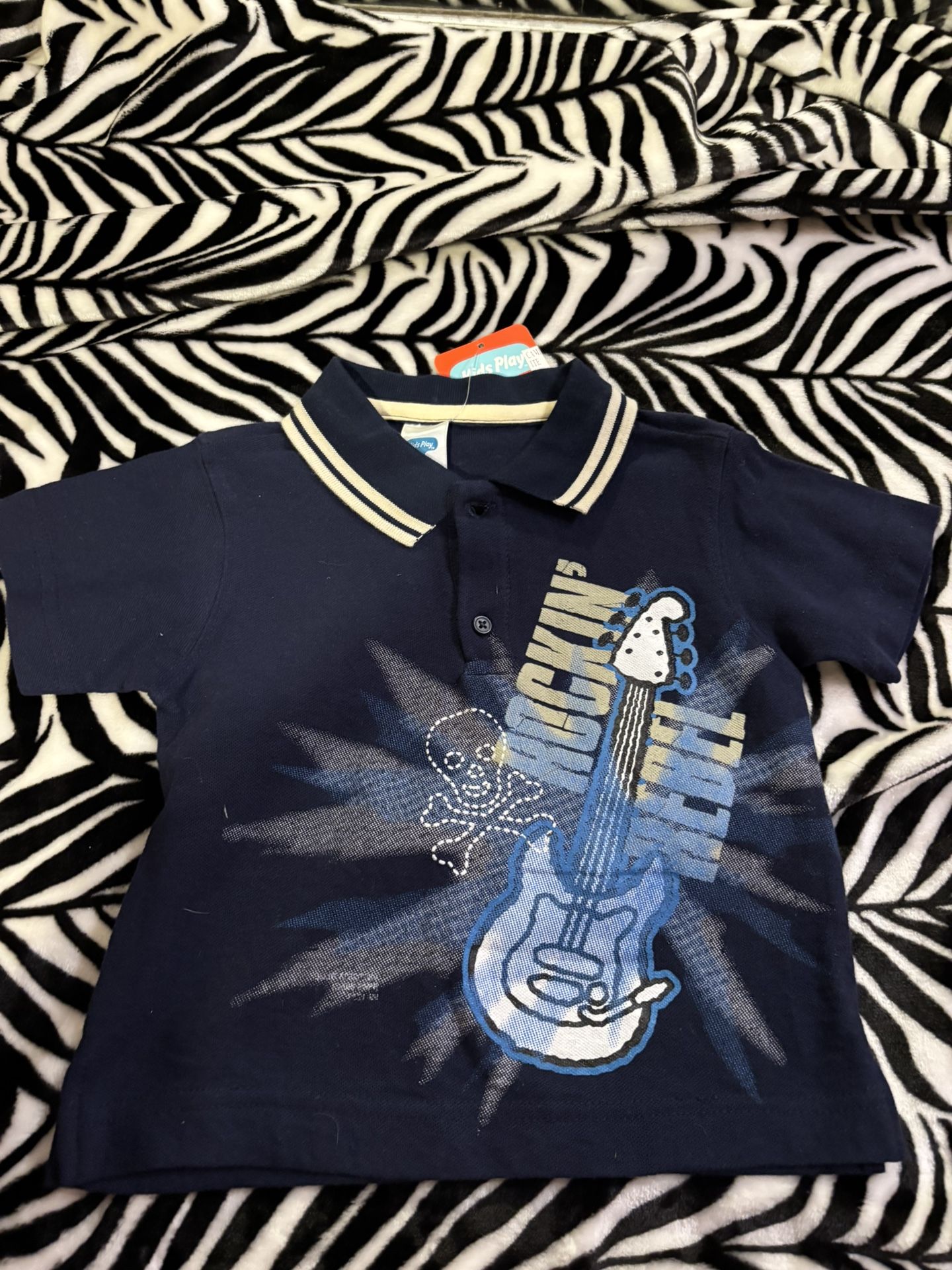 rock and roll kids shirt