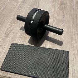 Black Ab Roller for Exercise