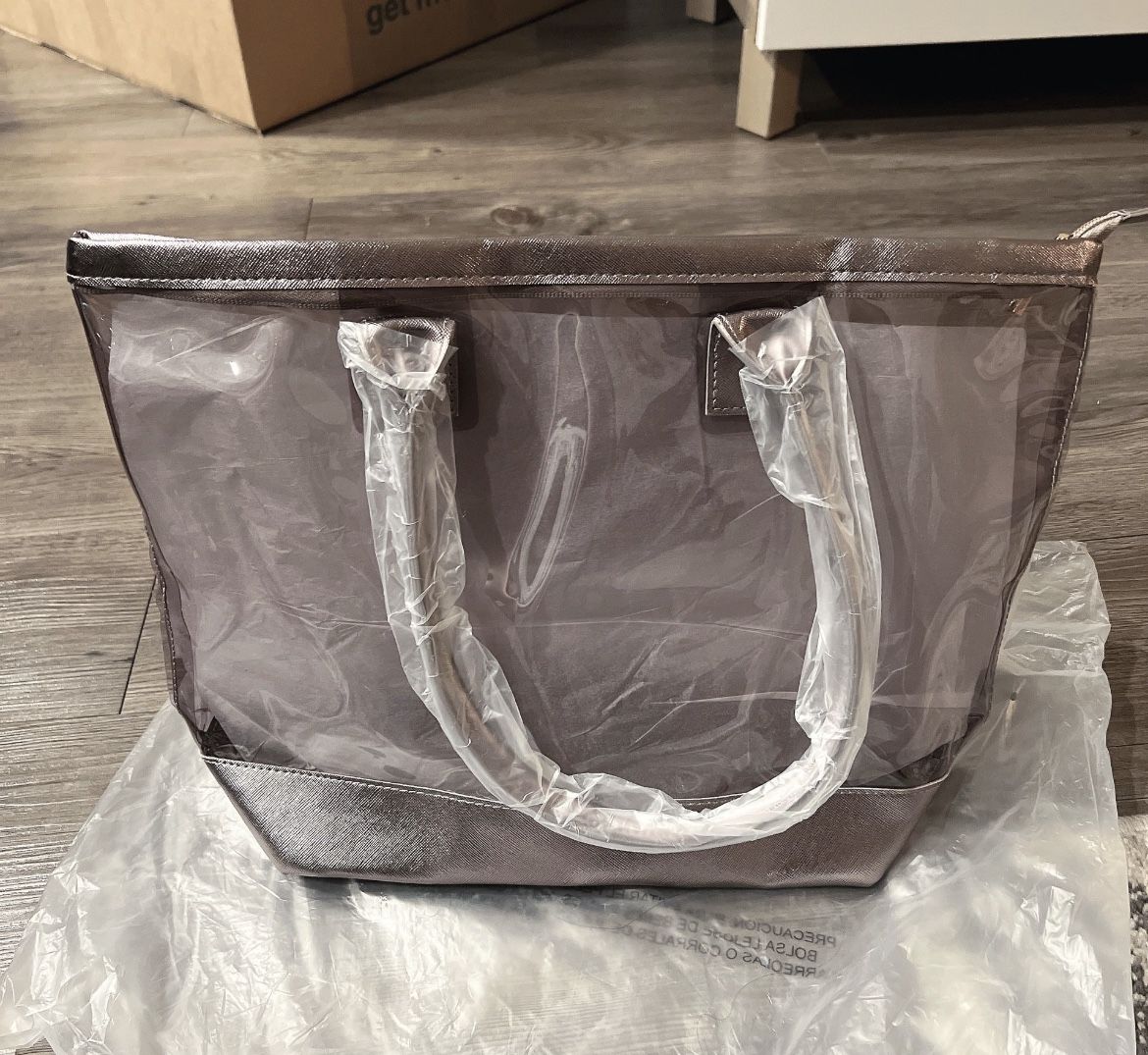 Neiman Marcus Transparent Tote Bag