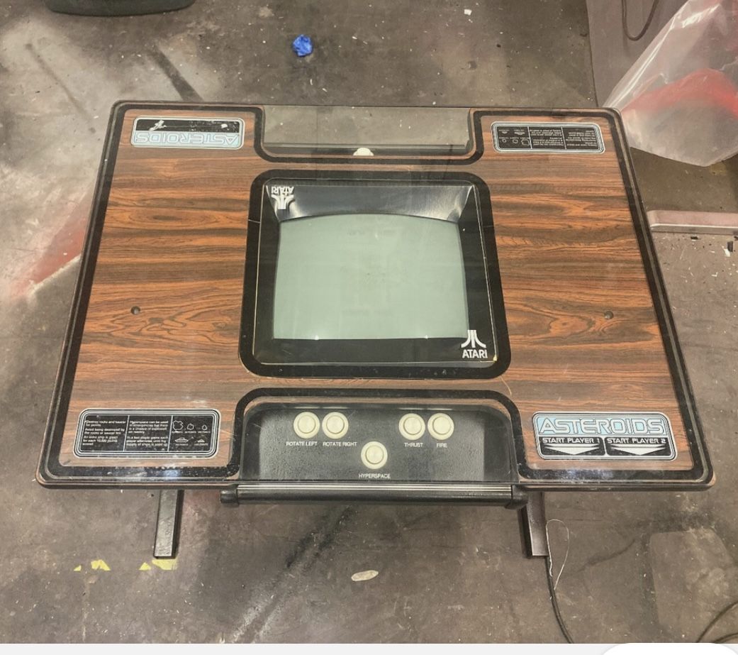 Atari Astroids Cocktail Table