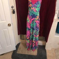 Lilly Pulitzer Maxi Dress Size Xxs