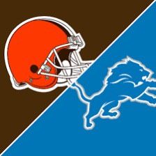 Browns/Lions gameX4